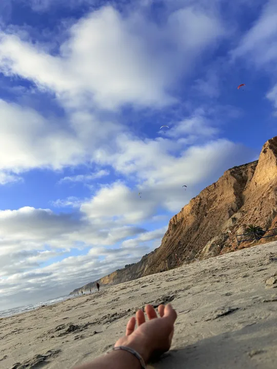 A different kind of beach day